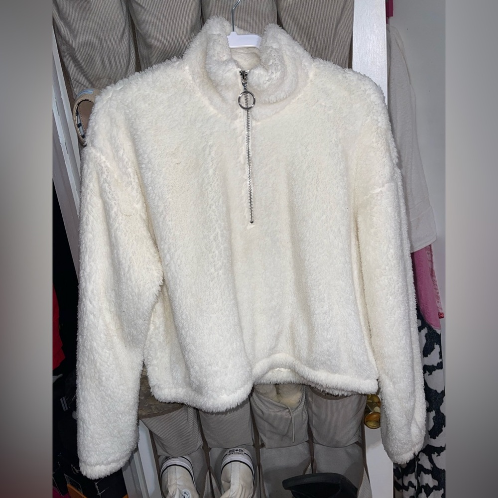 Fluffy jacket
